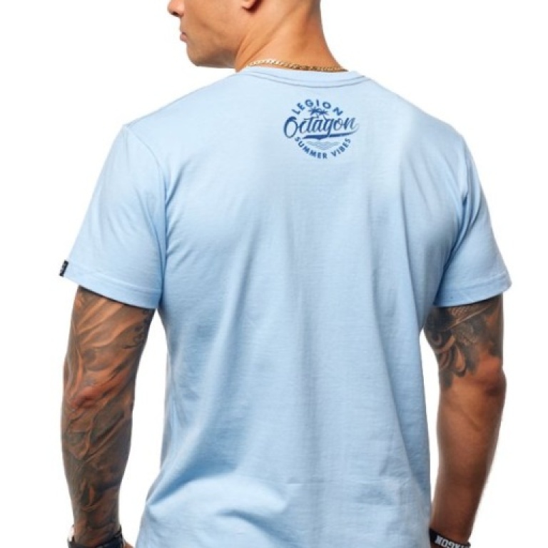 T-shirt Octagon Summer Vibes light blue t-shirt-octagon-summer-vibes_17192_p