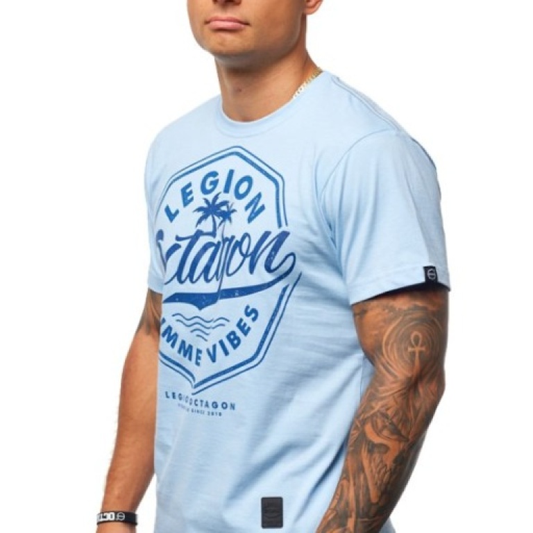 T-shirt Octagon Summer Vibes light blue t-shirt-octagon-summer-vibes_17193_p
